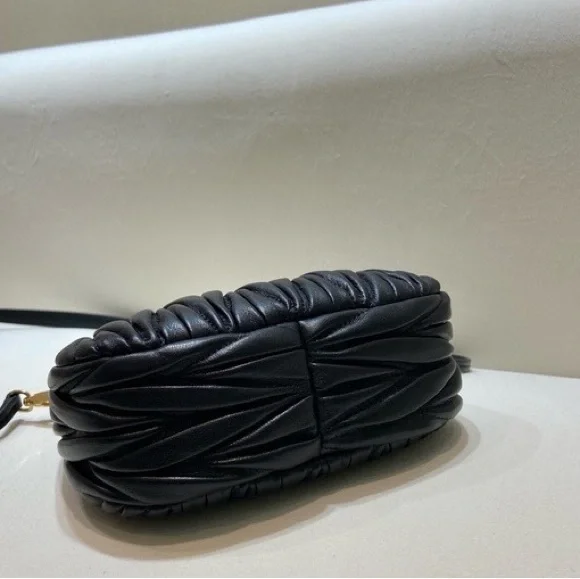 Miu Miu Arcadie Matelassé Nappa Leather Bag - Picture 3 of 4